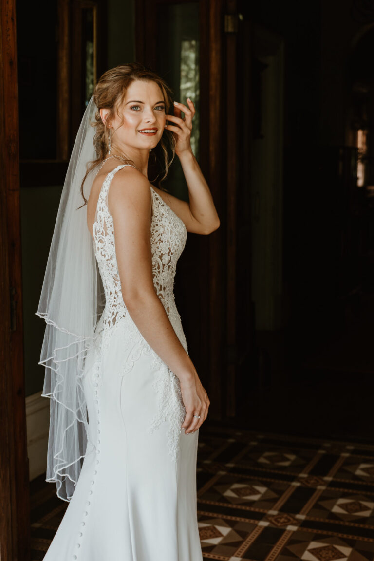 Cotswold wedding photographer - bridal portrait