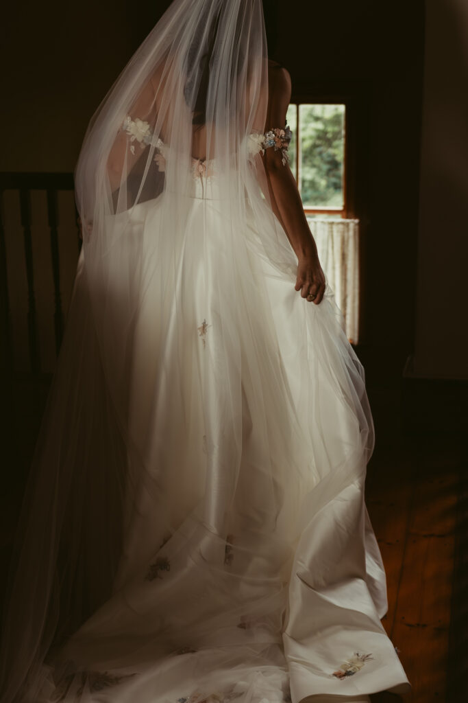 Cotswold wedding photographer - bridal portrait
